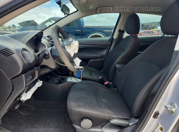 ML32F3FJ0LHF07999 2020 MITSUBISHI MIRAGE Silver წინა სალონის ხედი