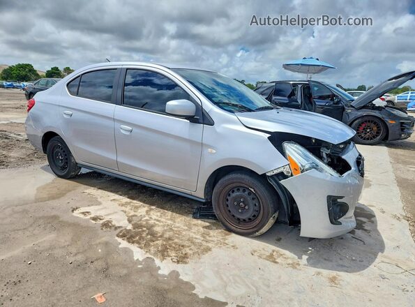 ML32F3FJ0LHF07999 2020 MITSUBISHI MIRAGE Silver წინა მარჯვენა