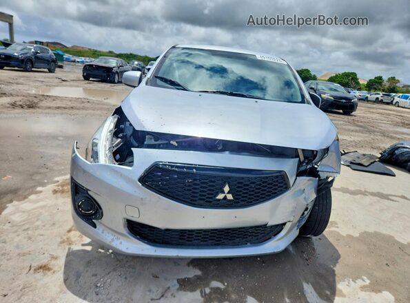ML32F3FJ0LHF07999 2020 MITSUBISHI MIRAGE Silver წინა ხედი