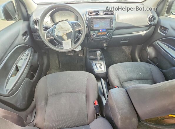 ML32F3FJ0LHF07999 2020 MITSUBISHI MIRAGE Silver წინა პანელის ხედი