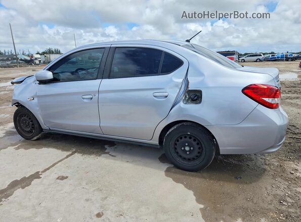 ML32F3FJ0LHF07999 2020 MITSUBISHI MIRAGE Silver უკანა მარცხენა