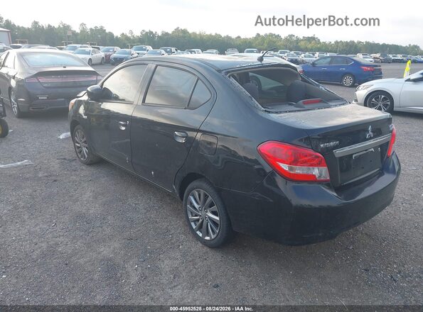 ML32F3FJ1JHF13369 2018 MITSUBISHI MIRAGE G4 Black უკანა მარცხენა