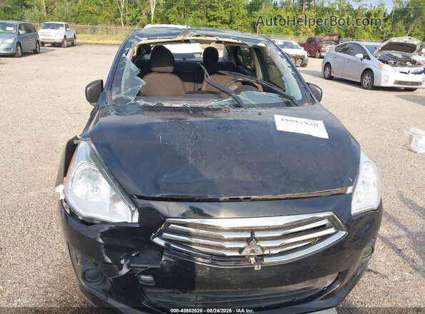 ML32F3FJ1JHF13369 2018 MITSUBISHI MIRAGE G4 Black წინა ხედი