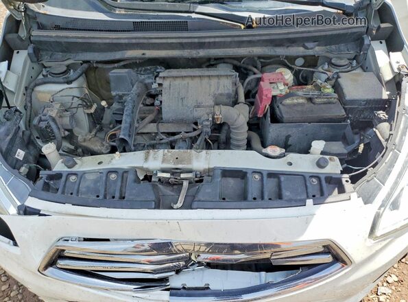 ML32F3FJ1KHF12093 2019 MITSUBISHI MIRAGE White Vista interior trasera