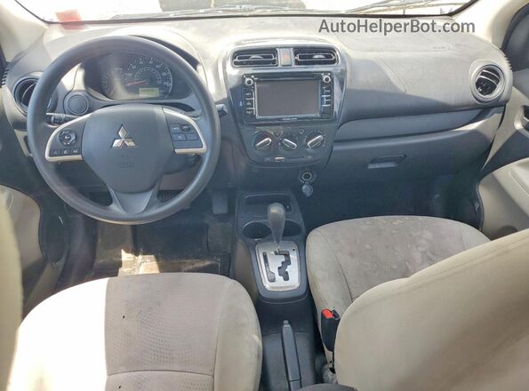 ML32F3FJ1KHF12093 2019 MITSUBISHI MIRAGE White Vista del salpicadero
