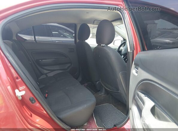 ML32F3FJ2JHF10710 2018 MITSUBISHI MIRAGE G4 Red VIN კოდის სტიკერის ხედი