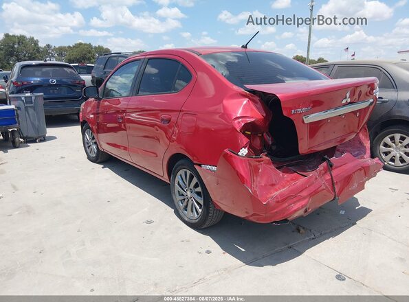 ML32F3FJ2JHF10710 2018 MITSUBISHI MIRAGE G4 Red უკანა მარცხენა