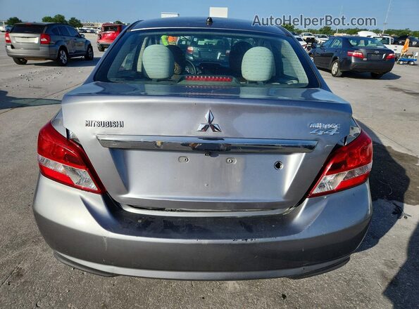 ML32F3FJ2KHF05735 2019 MITSUBISHI MIRAGE Charcoal Вид ззаду