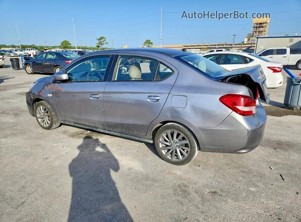 ML32F3FJ2KHF05735 2019 MITSUBISHI MIRAGE Charcoal Задня ліва чверть