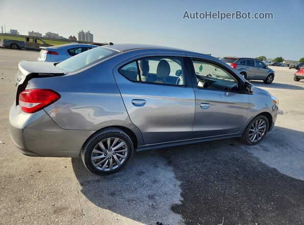 ML32F3FJ2KHF05735 2019 MITSUBISHI MIRAGE Charcoal Задня права чверть