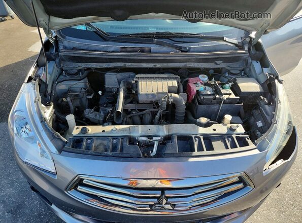 ML32F3FJ2KHF05735 2019 MITSUBISHI MIRAGE Charcoal Вид задньої частини салону