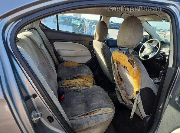 ML32F3FJ2KHF05735 2019 MITSUBISHI MIRAGE Charcoal Вид задніх сидінь