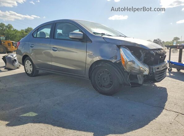 ML32F3FJ2KHF10742 2019 MITSUBISHI MIRAGE Silver Передня права чверть