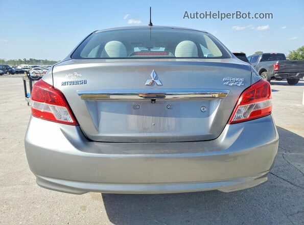 ML32F3FJ2KHF10742 2019 MITSUBISHI MIRAGE Silver Вид ззаду