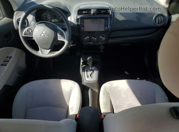 ML32F3FJ2KHF10742 2019 MITSUBISHI MIRAGE Silver Вид панелі приладів