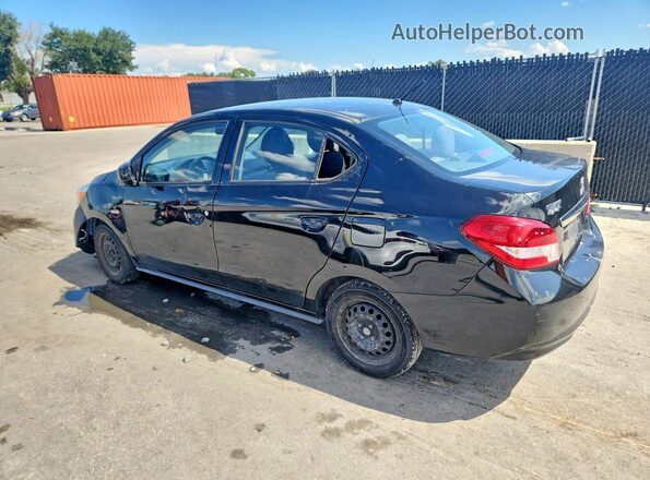 ML32F3FJ2LHF05381 2020 MITSUBISHI MIRAGE Black Передня права чверть