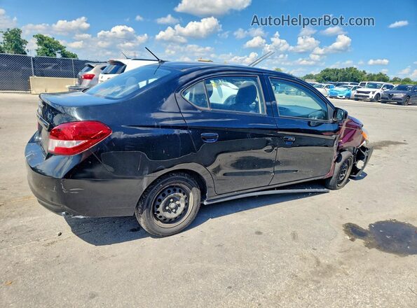 ML32F3FJ2LHF05381 2020 MITSUBISHI MIRAGE Black Вид спереду