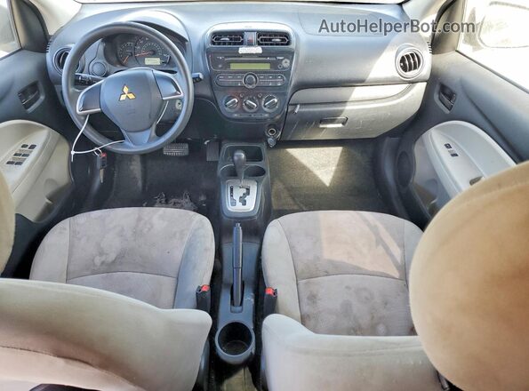 ML32F3FJ3HH003208 2017 MITSUBISHI MIRAGE Maroon 
