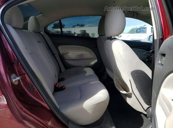 ML32F3FJ3HH003208 2017 MITSUBISHI MIRAGE Maroon 