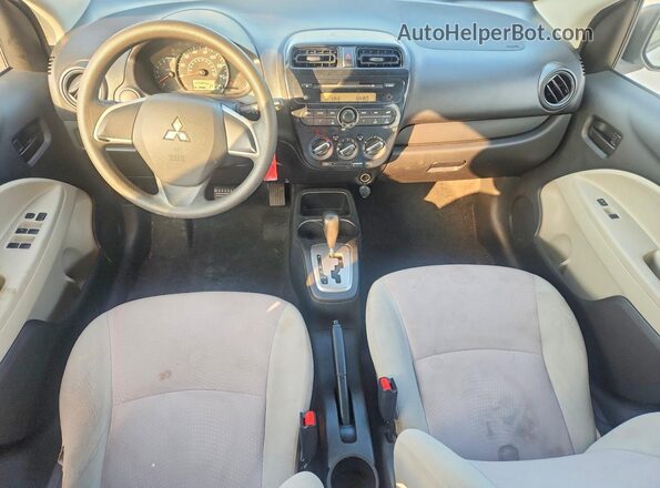 ML32F3FJ3HH003497 2017 MITSUBISHI MIRAGE White Առջևի վահանակի տեսք