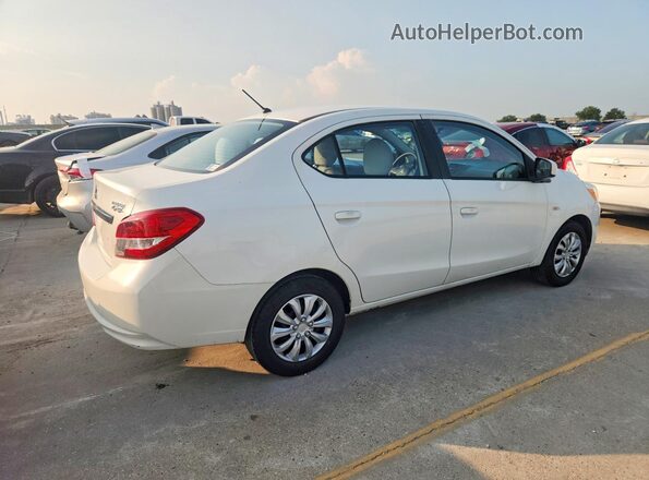 ML32F3FJ3HH003497 2017 MITSUBISHI MIRAGE White Tył prawy