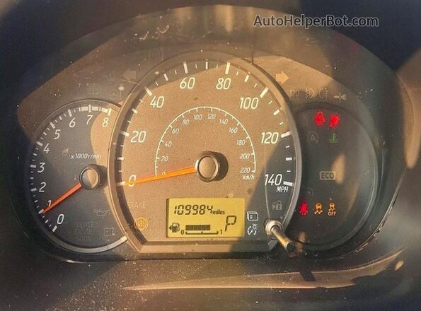 ML32F3FJ3HH003497 2017 MITSUBISHI MIRAGE White Widok zestawu wskaźników