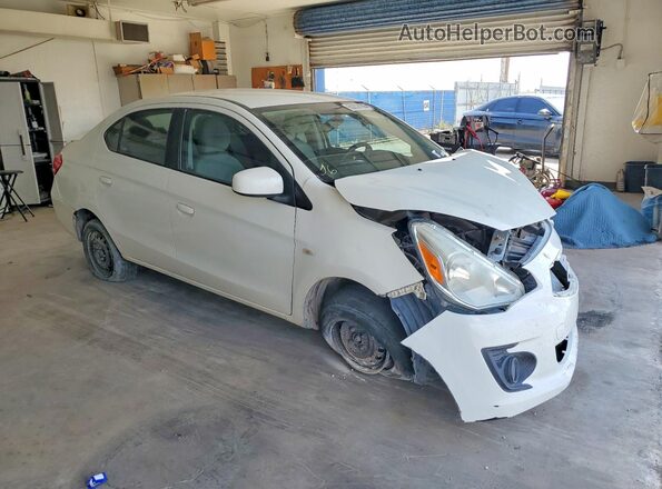 ML32F3FJ3JHF09324 2018 MITSUBISHI MIRAGE White Front right
