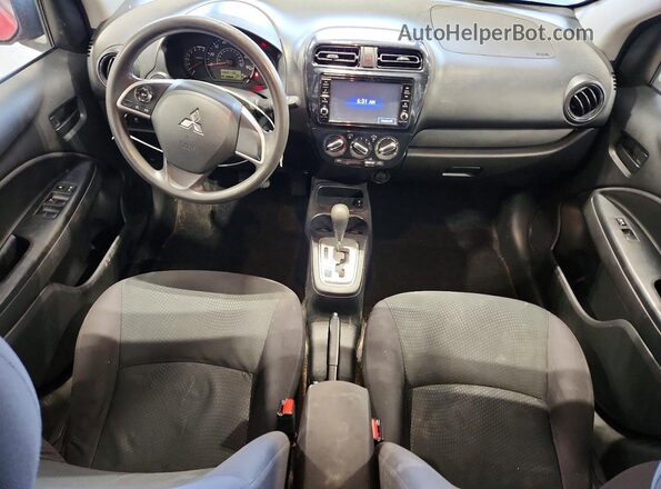 ML32F3FJ3JHF12854 2018 MITSUBISHI MIRAGE Red Вид панелі приладів