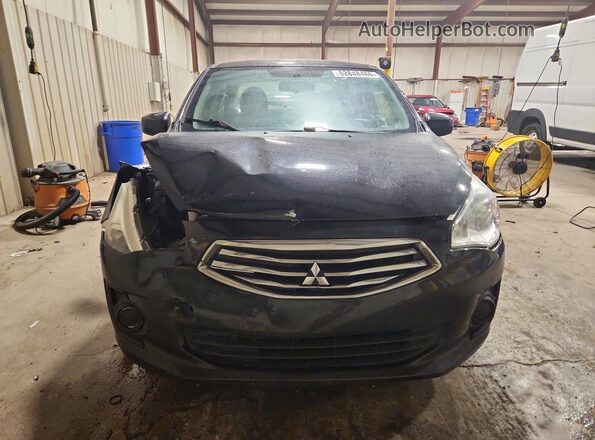 ML32F3FJ3KHF01032 2019 MITSUBISHI MIRAGE Black Front view