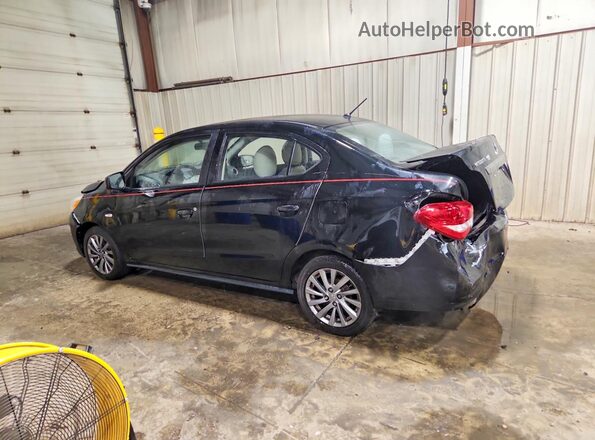 ML32F3FJ3KHF01032 2019 MITSUBISHI MIRAGE Black Rear left