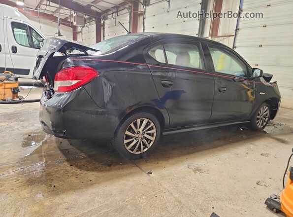 ML32F3FJ3KHF01032 2019 MITSUBISHI MIRAGE Black Rear right