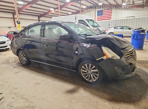 ML32F3FJ3KHF01032 2019 MITSUBISHI MIRAGE Black Front right
