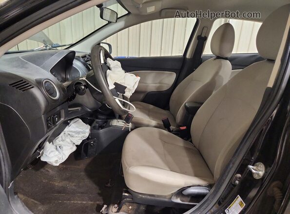 ML32F3FJ3KHF01032 2019 MITSUBISHI MIRAGE Black Front interior view