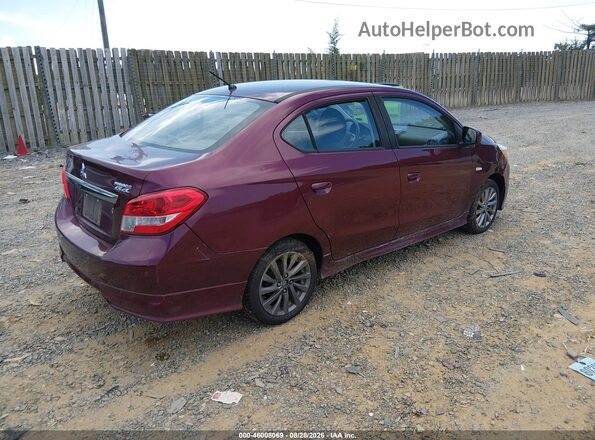 ML32F3FJ3KHF06909 2019 MITSUBISHI MIRAGE G4 Burgundy Հետևի աջ