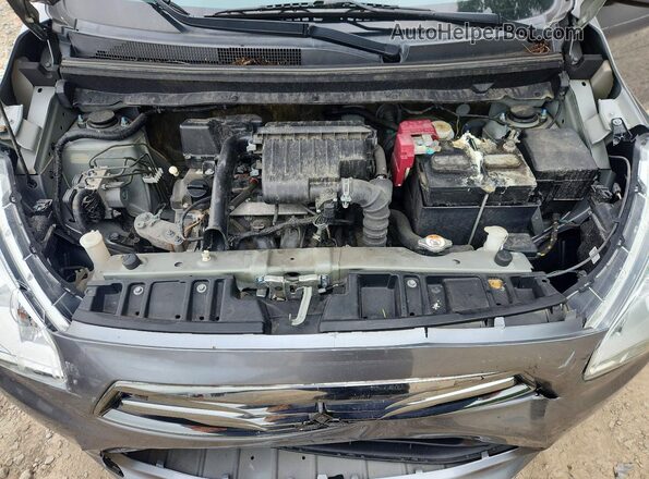ML32F3FJ3KHF12631 2019 MITSUBISHI MIRAGE Silver უკანა სალონის ხედი