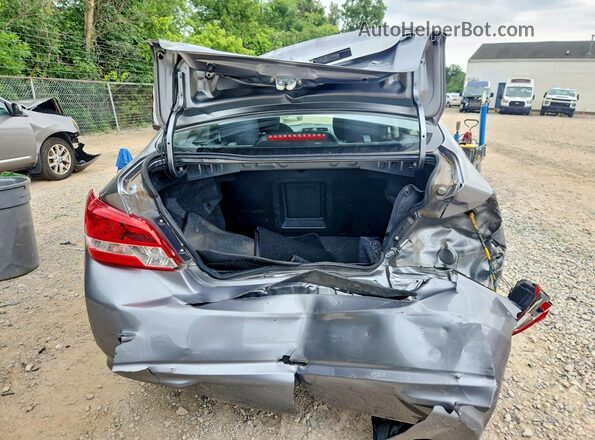ML32F3FJ3KHF12631 2019 MITSUBISHI MIRAGE Silver უკანა ხედი