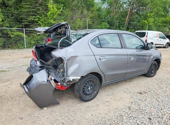ML32F3FJ3KHF12631 2019 MITSUBISHI MIRAGE Silver უკანა მარჯვენა