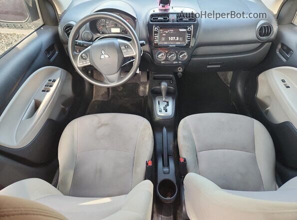ML32F3FJ3KHF18610 2019 MITSUBISHI MIRAGE Burgundy Вид панелі приладів