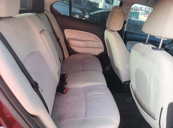 ML32F3FJ3KHF18610 2019 MITSUBISHI MIRAGE Burgundy Вид задніх сидінь