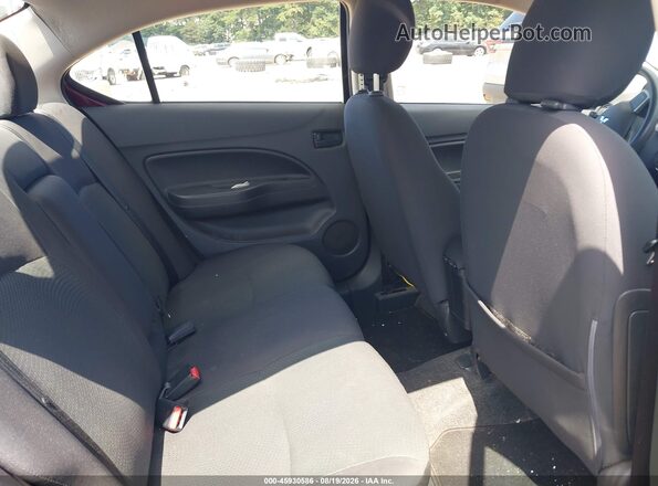 ML32F3FJ4HHF14607 2017 MITSUBISHI MIRAGE G4 Maroon VIN კოდის სტიკერის ხედი
