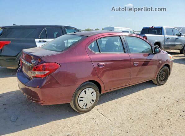 ML32F3FJ4JHF08750 2018 MITSUBISHI MIRAGE Purple Задня права чверть