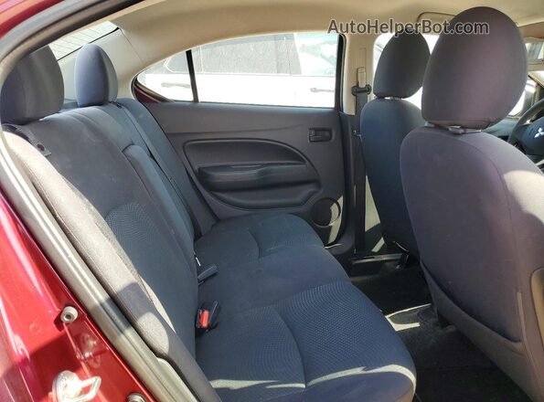ML32F3FJ4JHF08750 2018 MITSUBISHI MIRAGE Purple Вид задніх сидінь