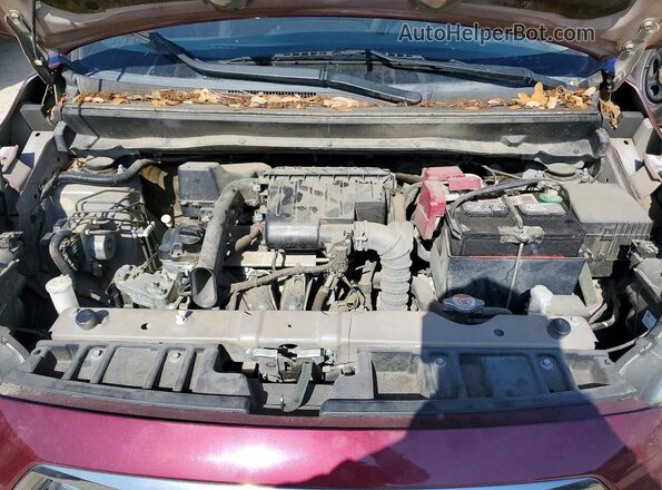 ML32F3FJ4JHF08750 2018 MITSUBISHI MIRAGE Purple Вид задньої частини салону
