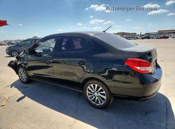 ML32F3FJ4KHF16834 2019 MITSUBISHI MIRAGE Black უკანა მარცხენა