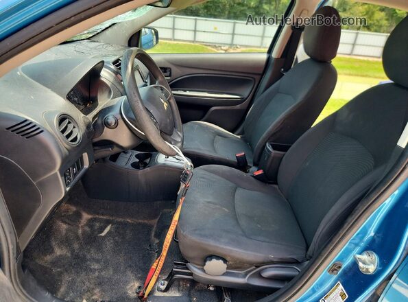 ML32F3FJ4LHF10579 2020 MITSUBISHI MIRAGE Blue Front interior view