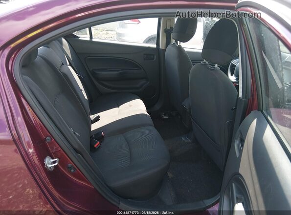 ML32F3FJ4LHF13062 2020 MITSUBISHI MIRAGE G4 Maroon Вид наклейки з VIN-кодом