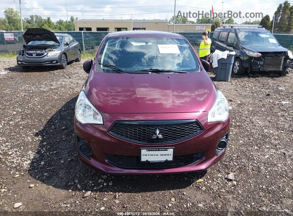 ML32F3FJ4LHF13062 2020 MITSUBISHI MIRAGE G4 Maroon Вид щитка приладів
