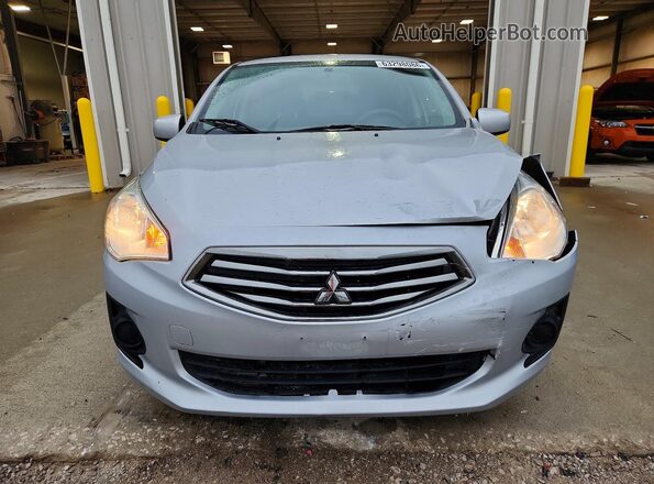 ML32F3FJ5HHF14163 2017 MITSUBISHI MIRAGE Silver წინა ხედი