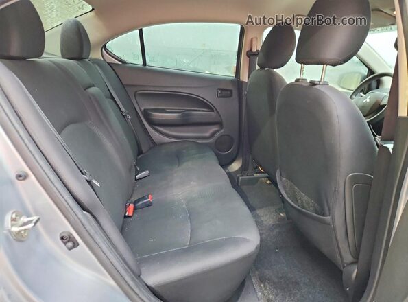 ML32F3FJ5HHF14163 2017 MITSUBISHI MIRAGE Silver უკანა სავარძლების ხედი