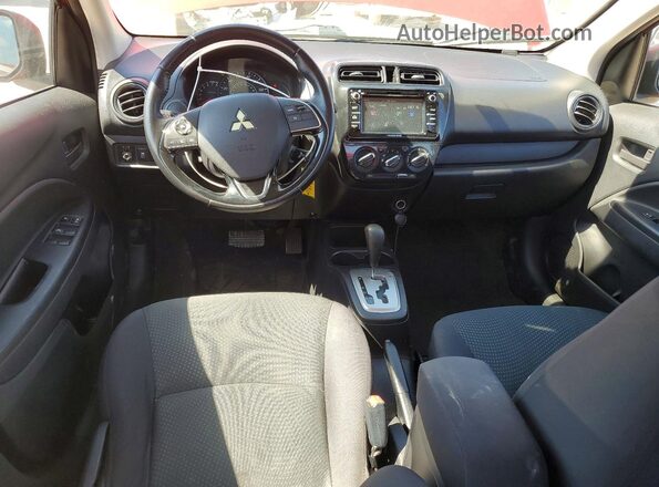 ML32F3FJ5HHF16124 2017 MITSUBISHI MIRAGE Red Vista del salpicadero